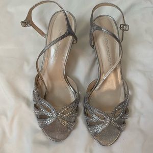 Caparros Silver Heels